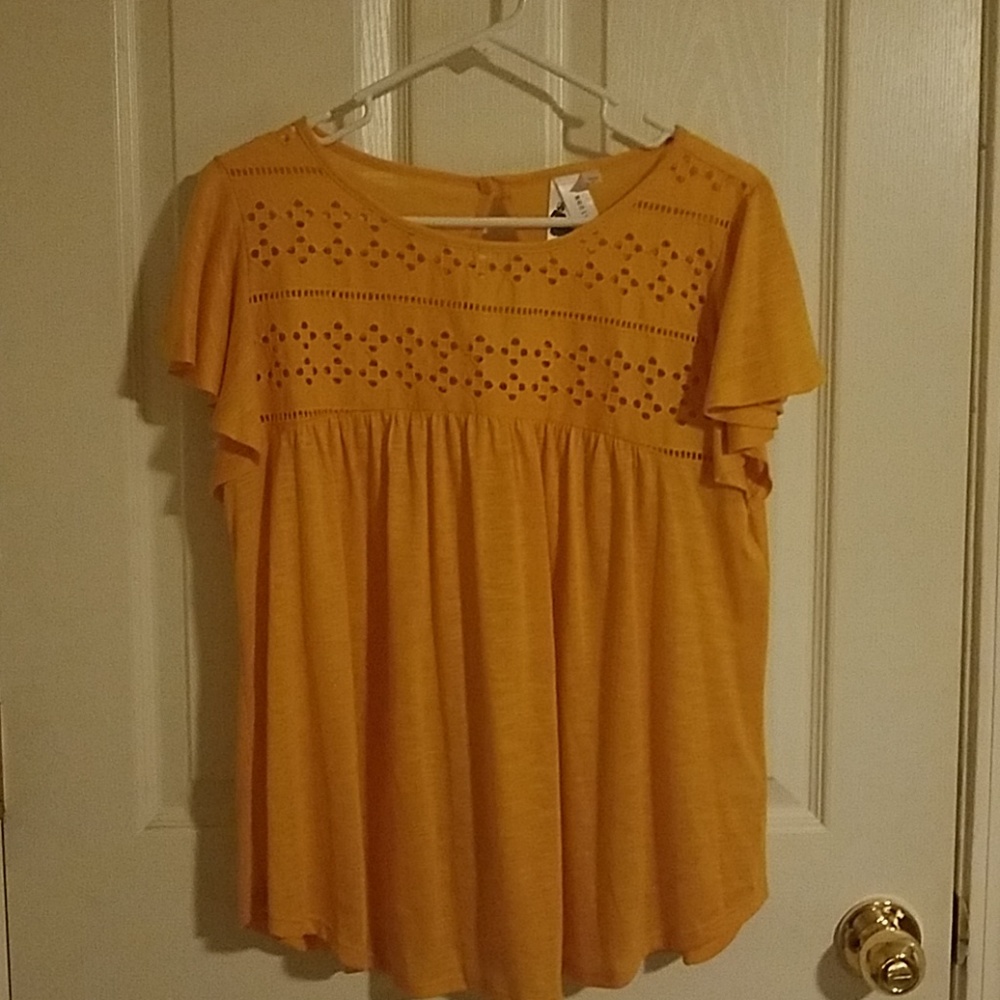 Society Girl Top Size Large Junior's